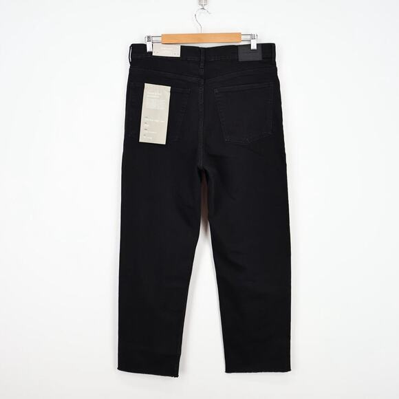 Everlane The Way High Jean Coal Black Size 32 Long NWT - Picture 6 of 10